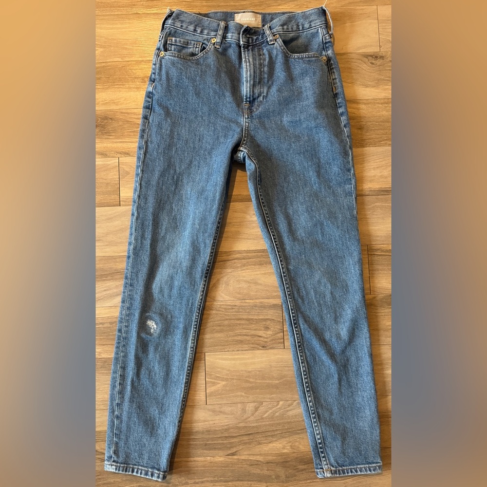 EVERLANE Womens THE HIGH
RISE SKINNY JEAN. SIZE 27 Regular